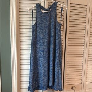Blue Sleeveless Dress